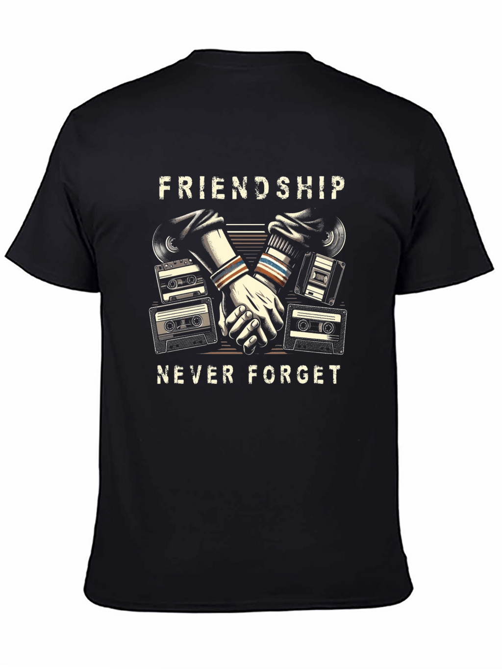 Friendship Never Forget Retro T-Shirt