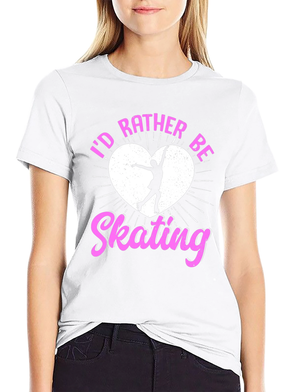 Id Rather Be Skating Graphic Tee