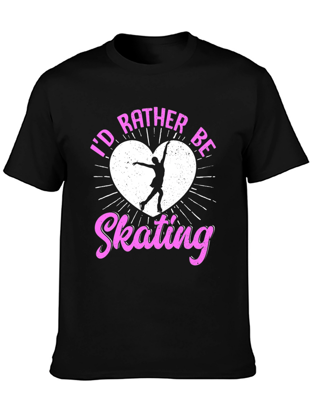 Id Rather Be Skating Graphic Tee
