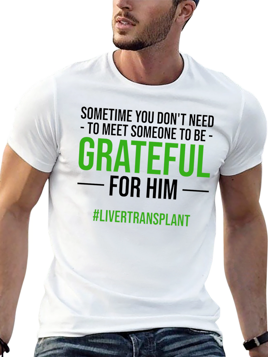 Grateful Liver Transplant Awareness Tee