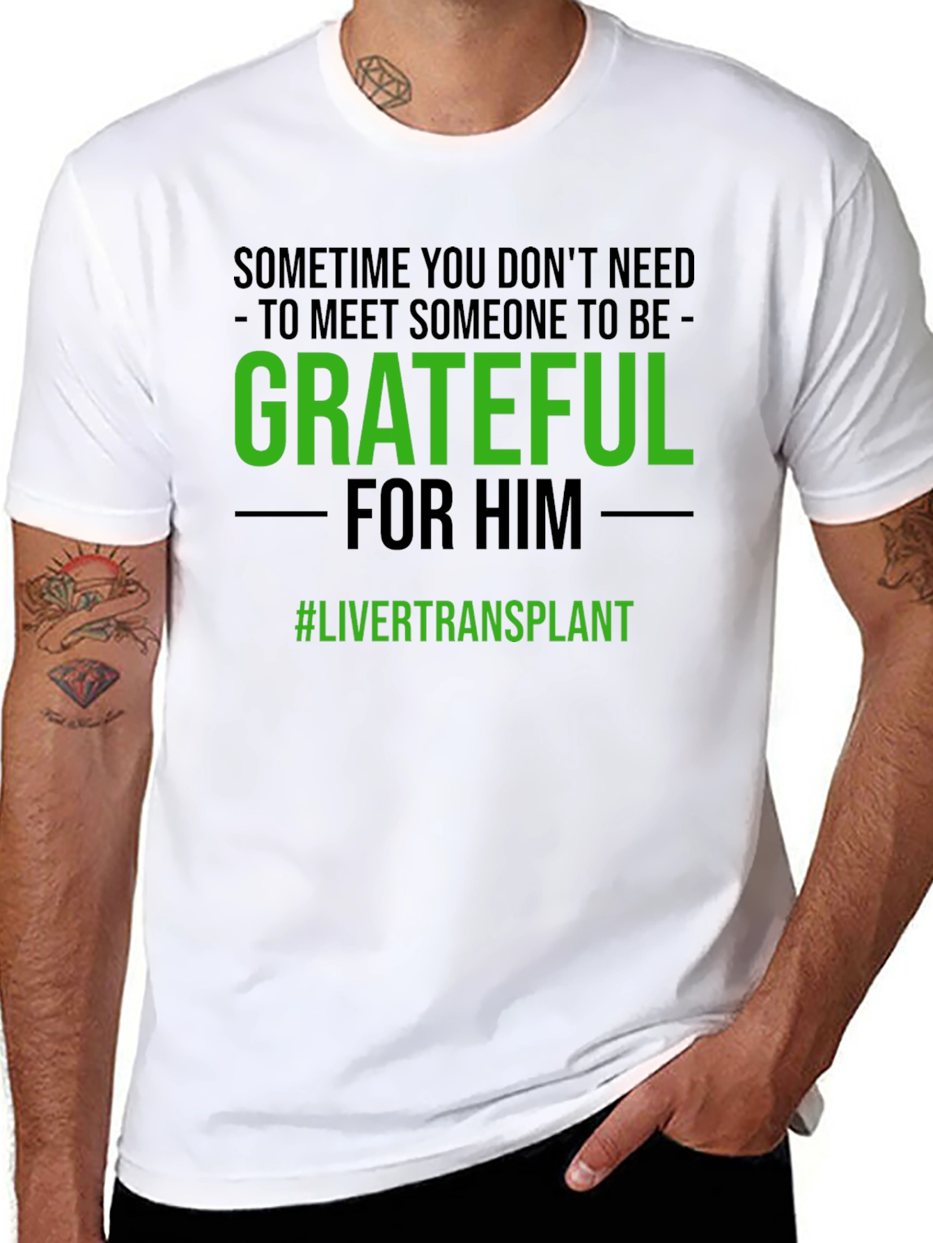Grateful Liver Transplant Awareness Tee