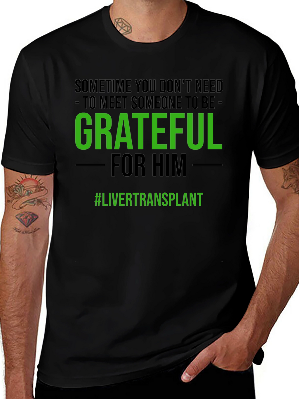Grateful Liver Transplant Awareness Tee