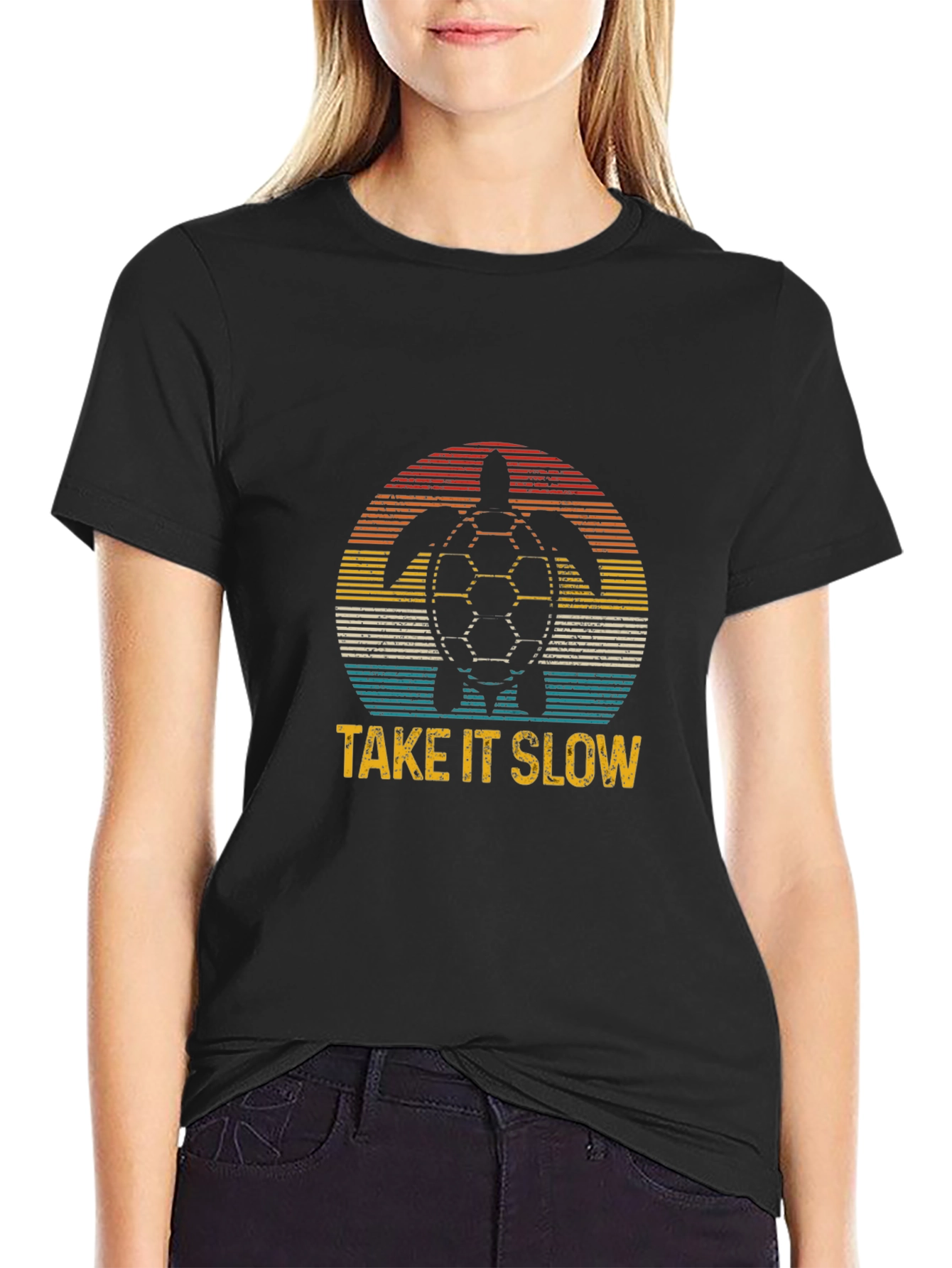 Take It Slow Turtle Graphic Tee