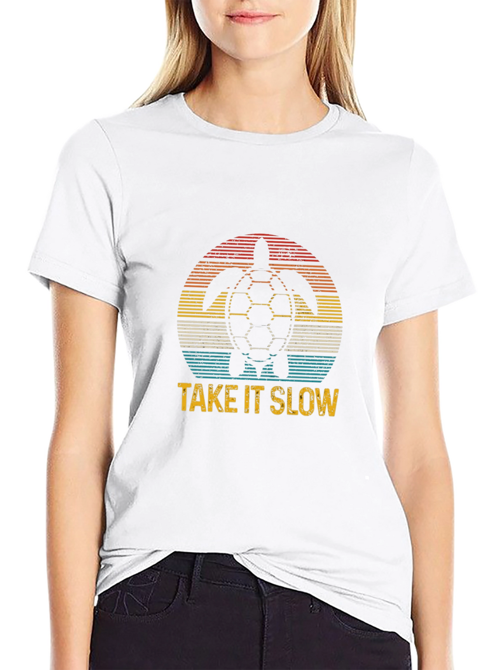 Take It Slow Turtle Graphic Tee