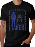 Taken T-Shirt - Wedding Couple Graphic Tee