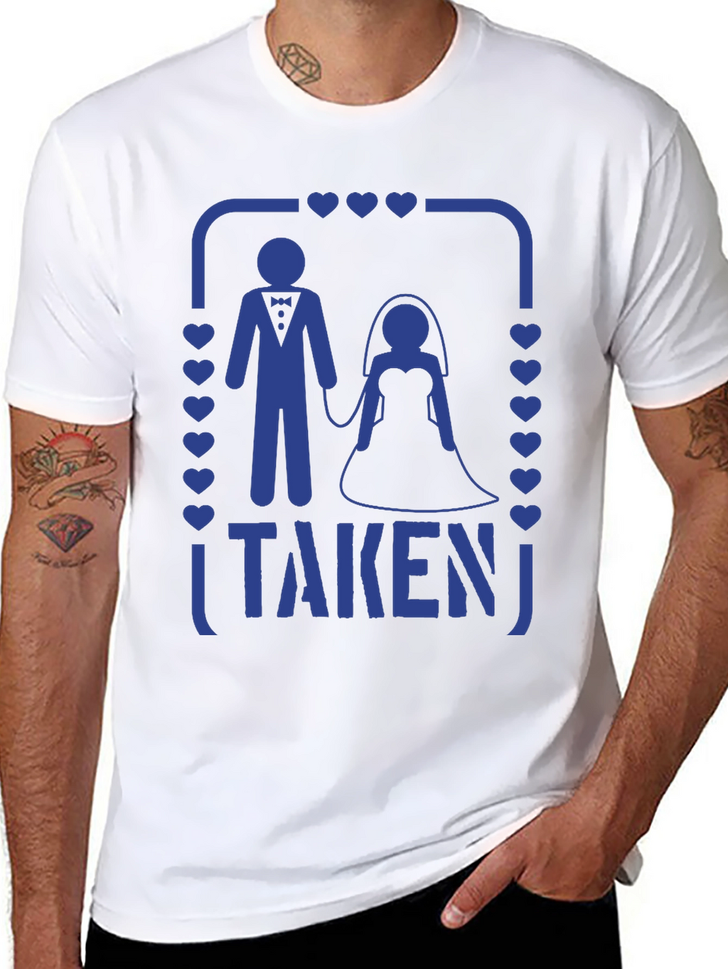 Taken T-Shirt - Wedding Couple Graphic Tee