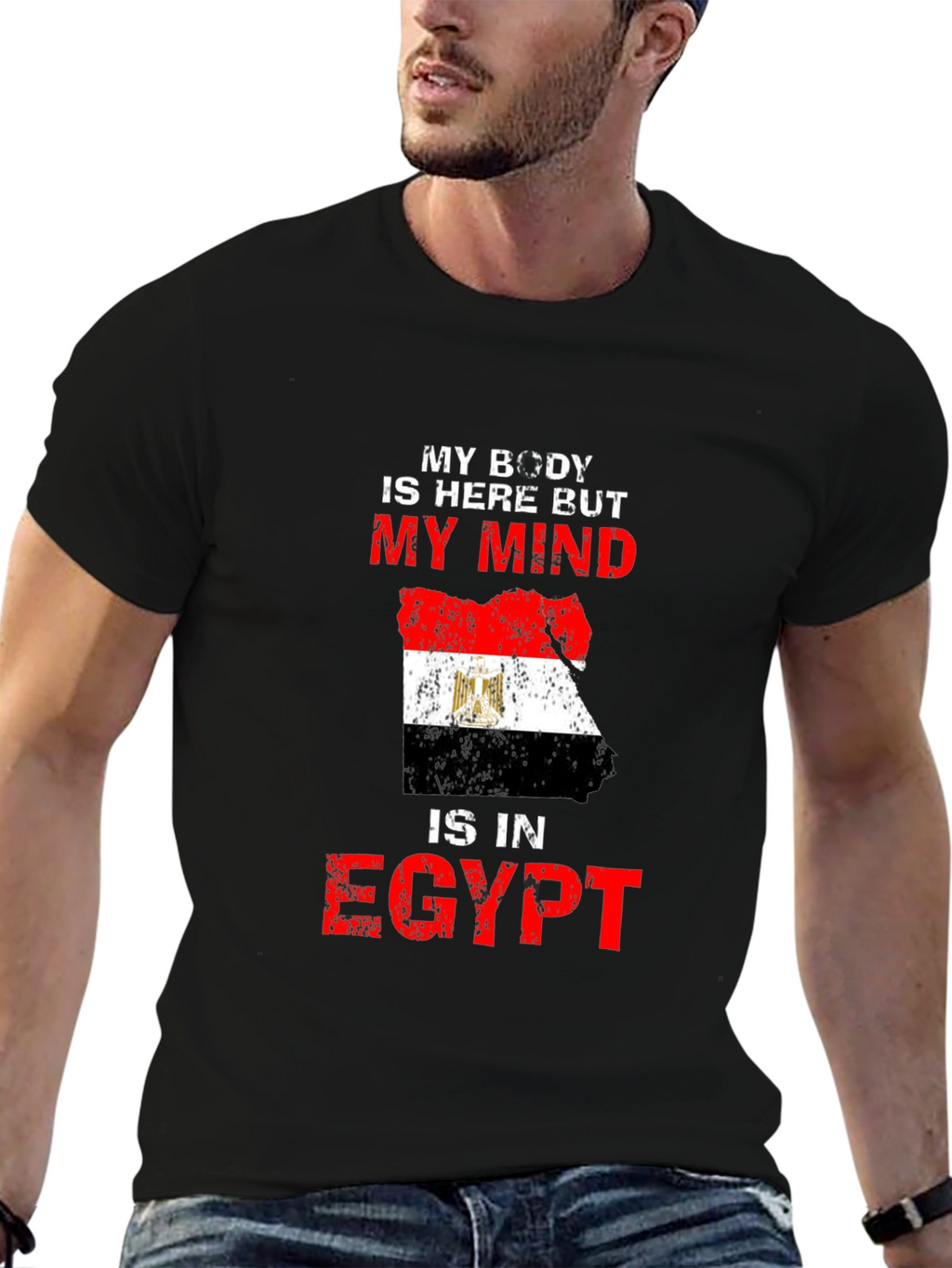 Egypt T-Shirt - My Mind is in Egypt