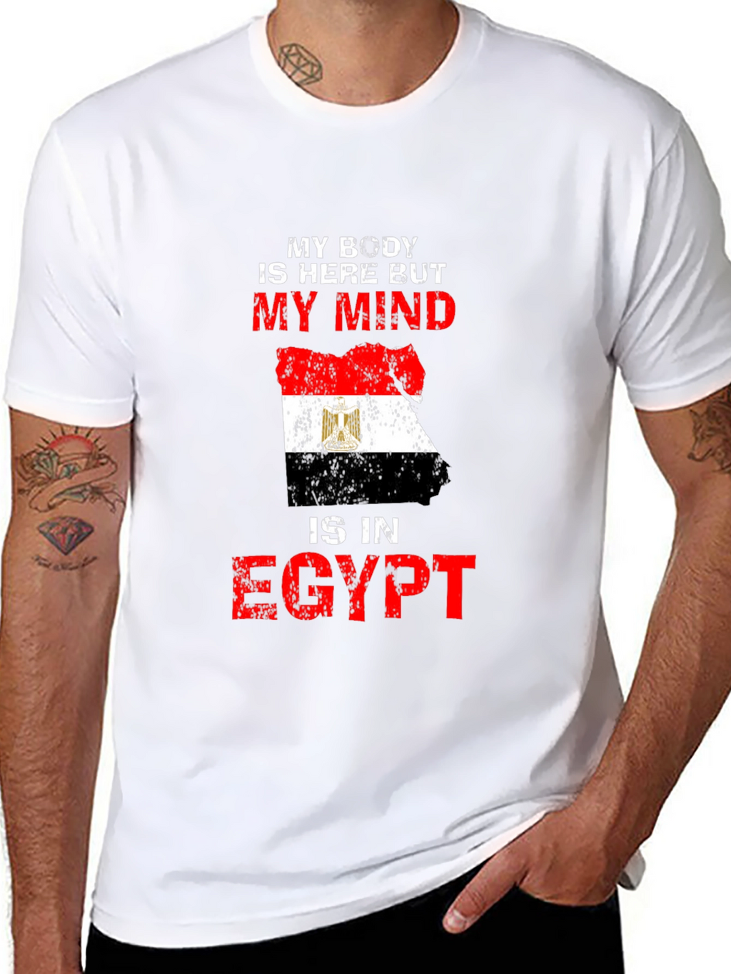 Egypt T-Shirt - My Mind is in Egypt