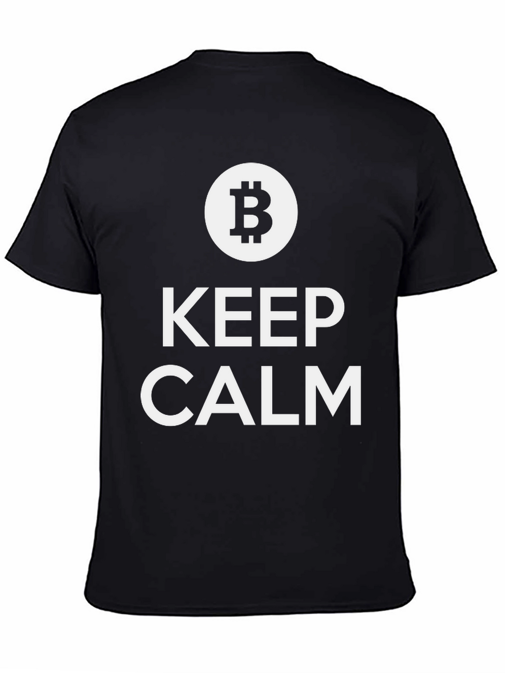 Keep Calm Bitcoin Tee - Crypto T-Shirt