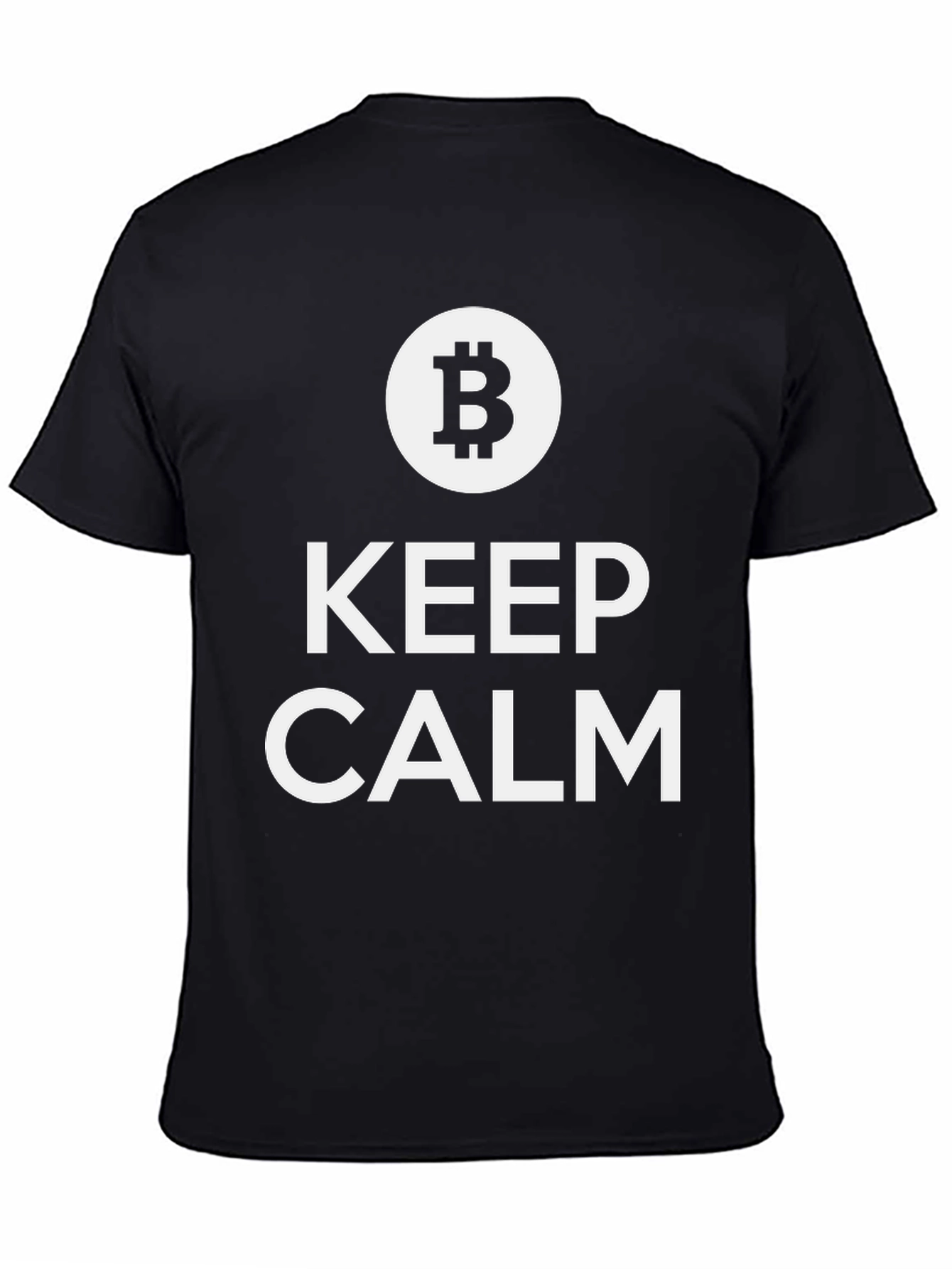 Keep Calm Bitcoin Tee - Crypto T-Shirt