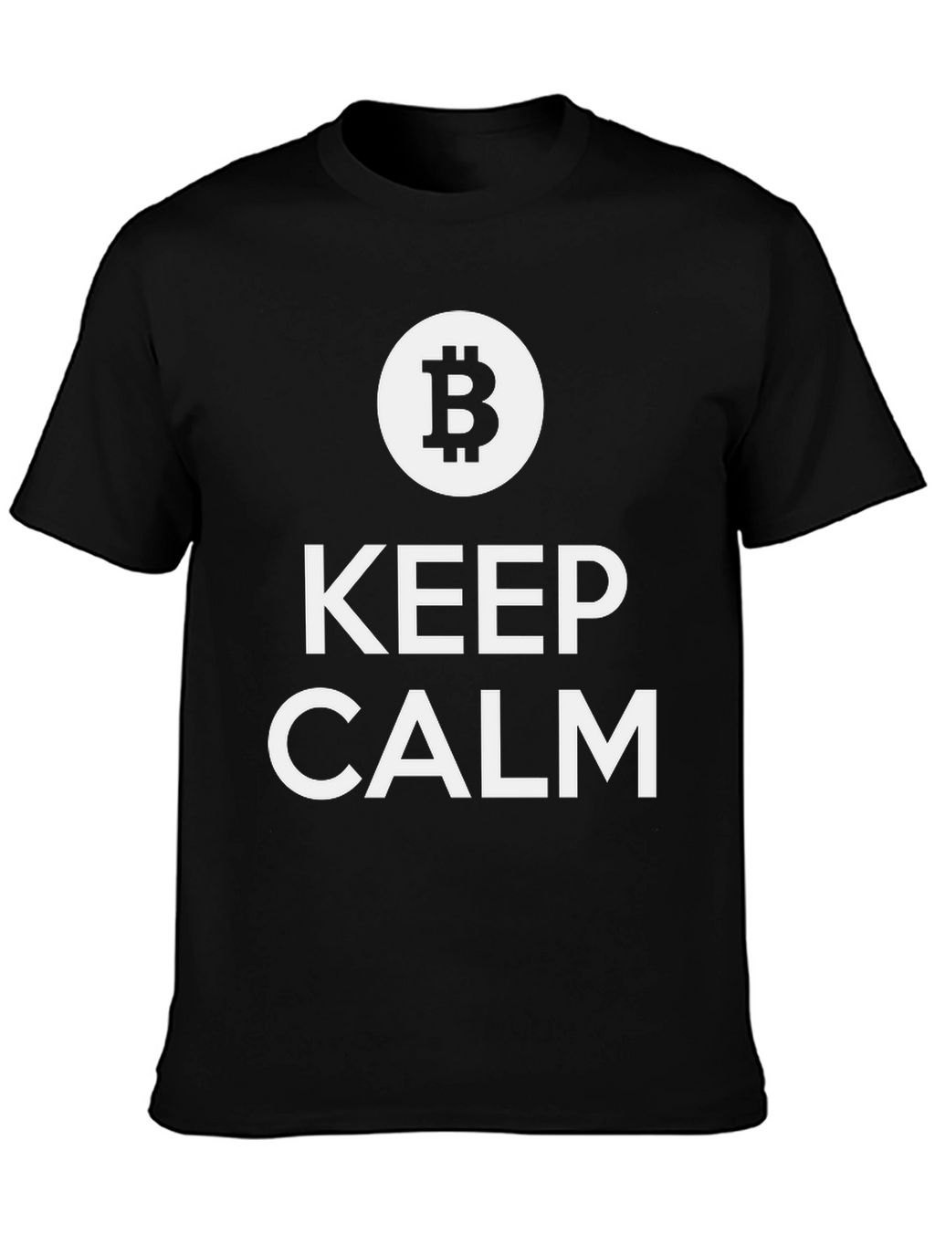 Keep Calm Bitcoin Tee - Crypto T-Shirt