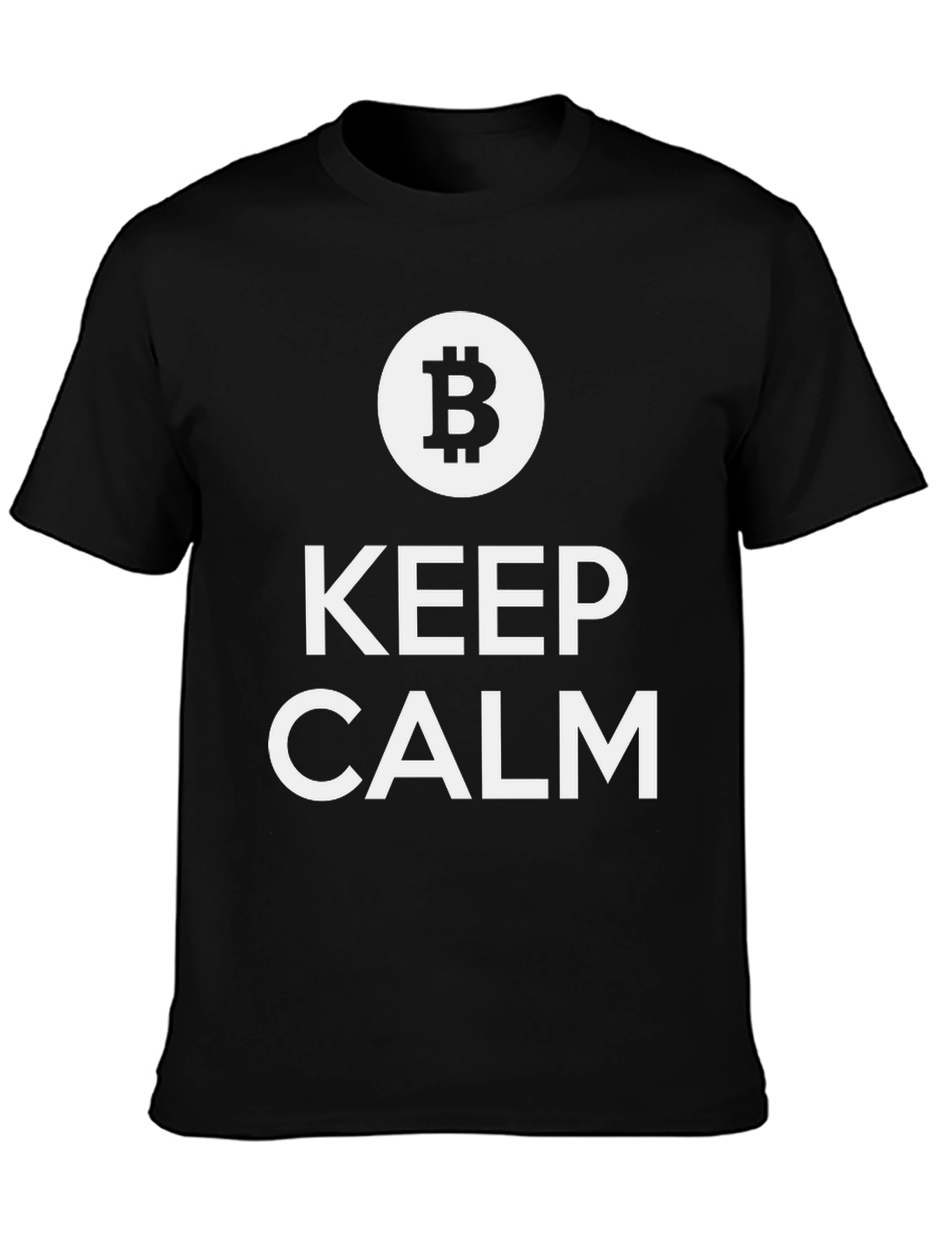 Keep Calm Bitcoin Tee - Crypto T-Shirt