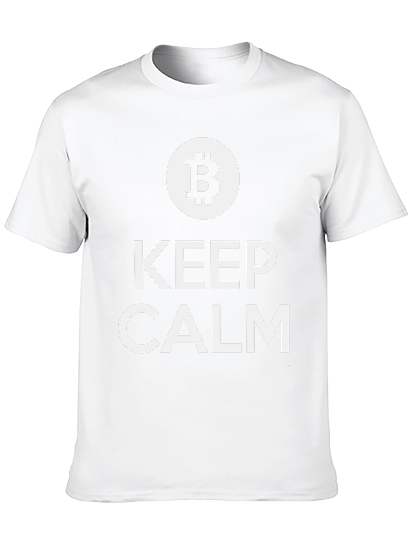 Keep Calm Bitcoin Tee - Crypto T-Shirt