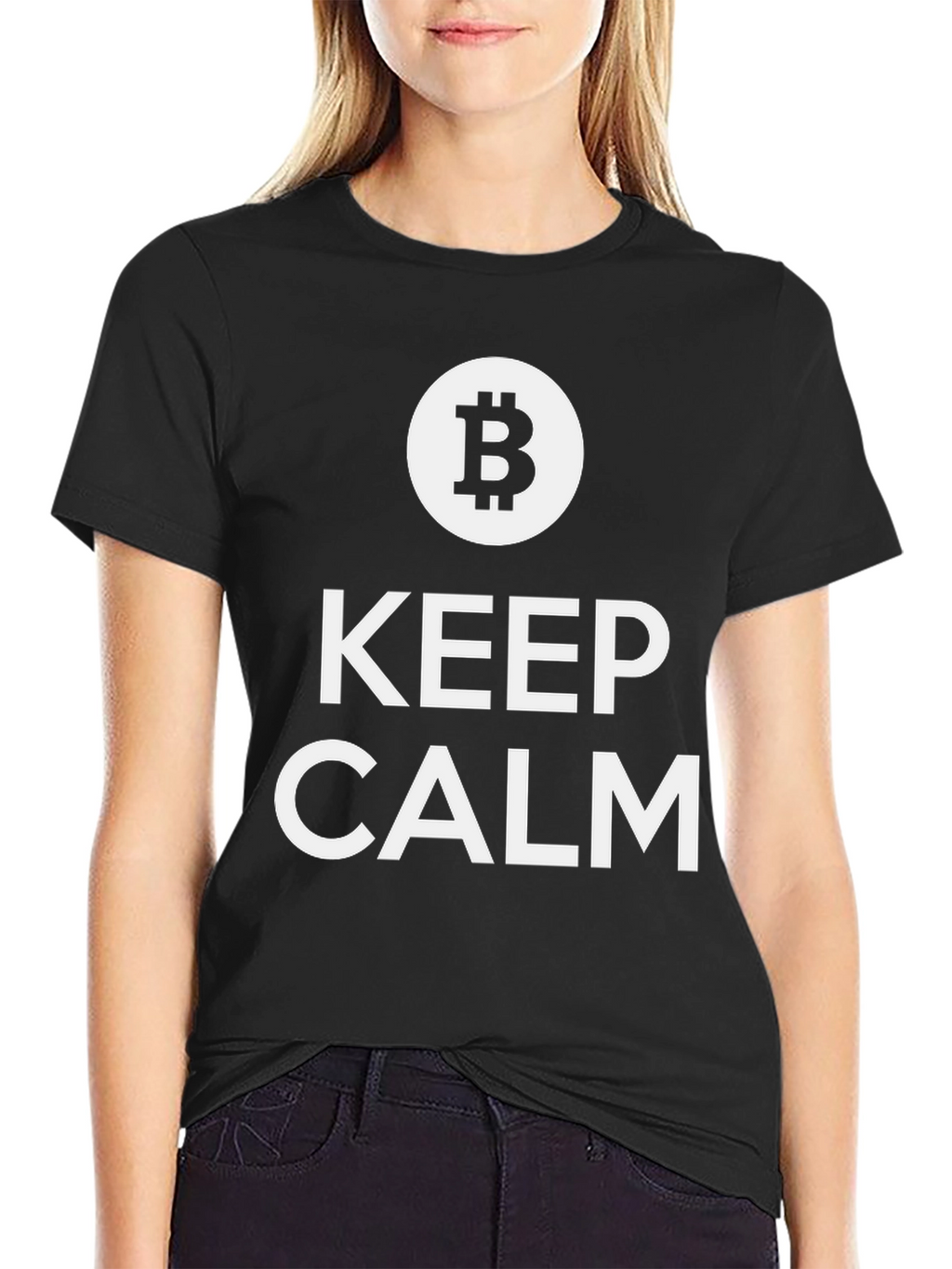 Keep Calm Bitcoin Tee - Crypto T-Shirt