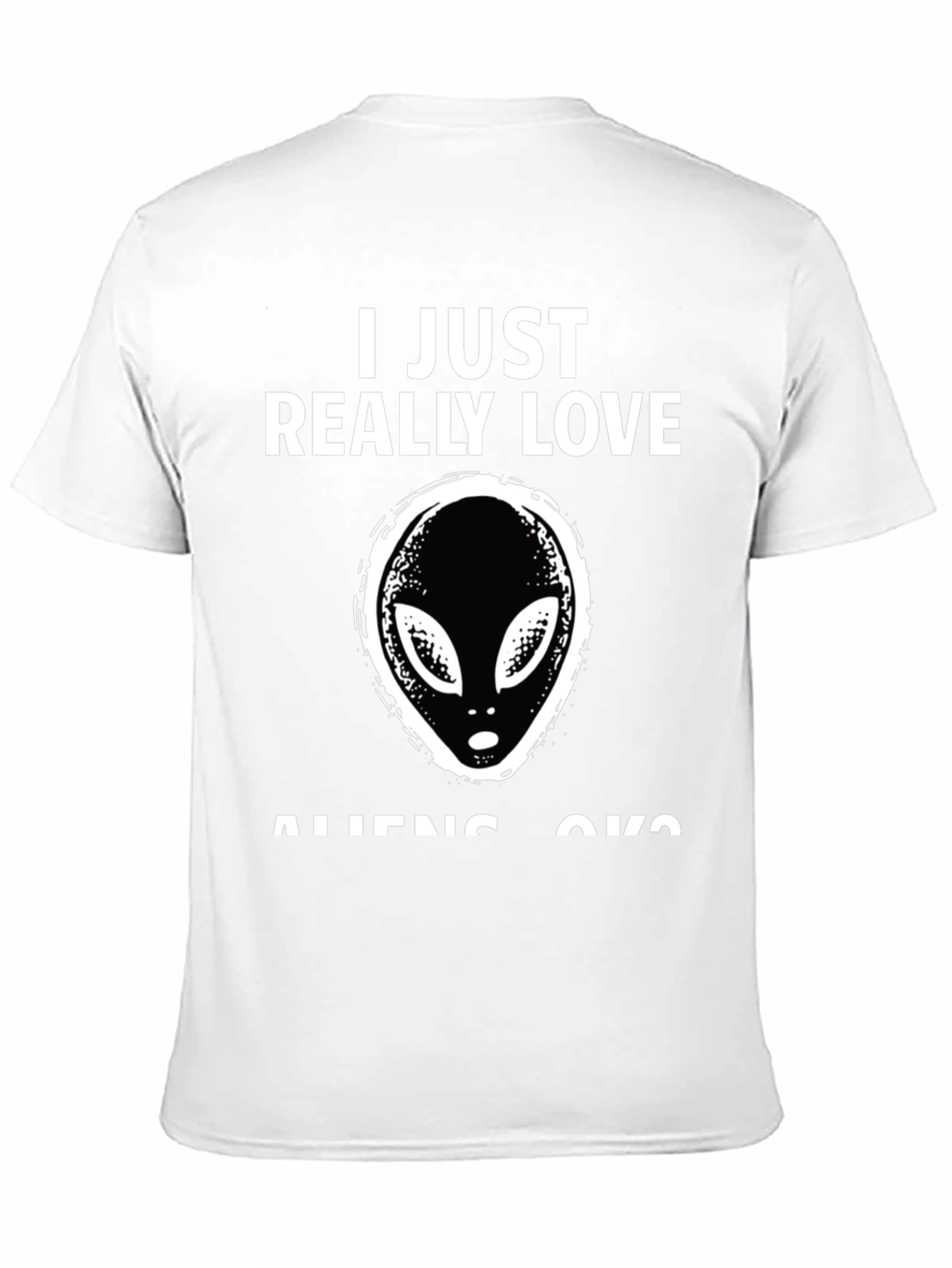 I Love Aliens T-Shirt - Novelty Graphic Tee
