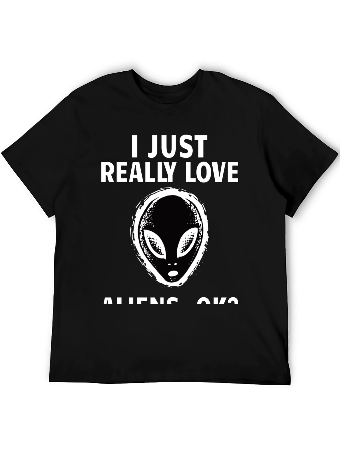 I Love Aliens T-Shirt - Novelty Graphic Tee