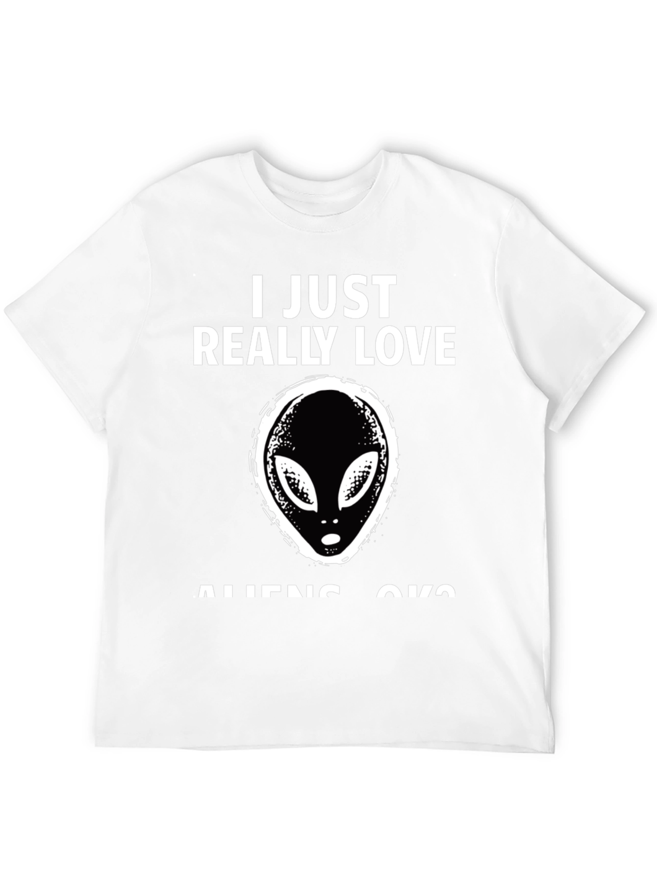 I Love Aliens T-Shirt - Novelty Graphic Tee