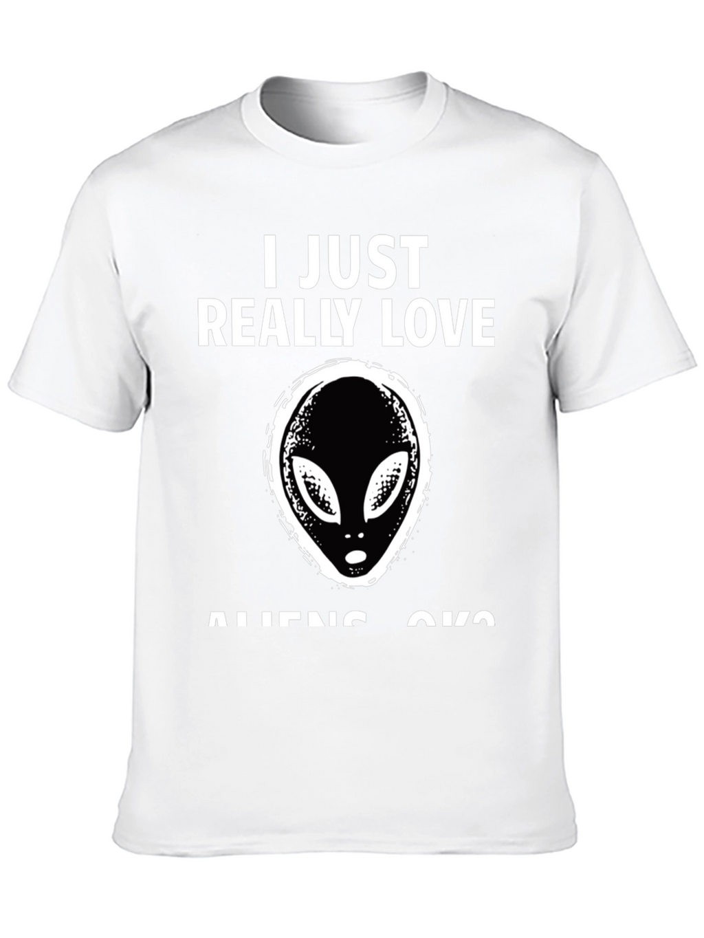 I Love Aliens T-Shirt - Novelty Graphic Tee