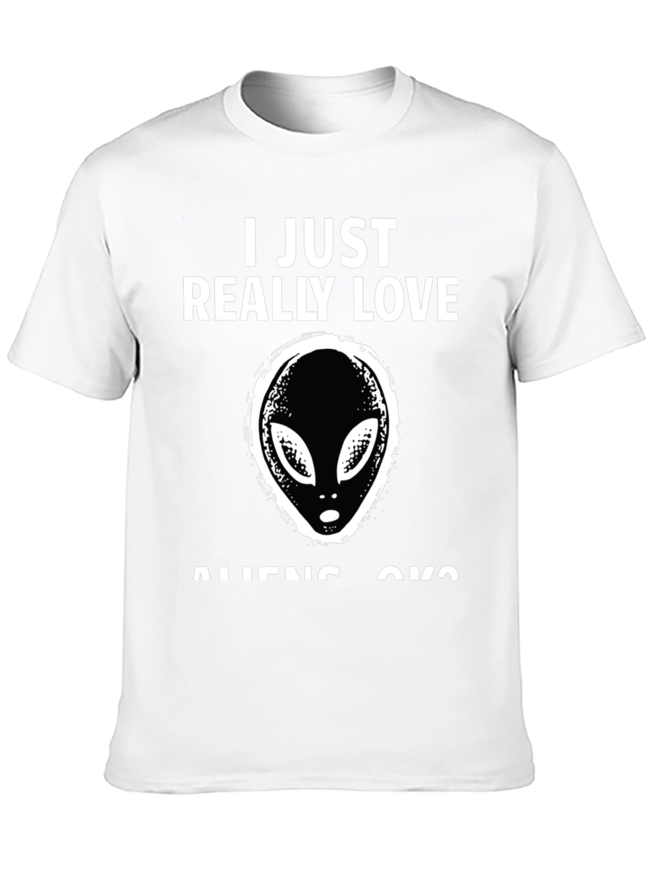 I Love Aliens T-Shirt - Novelty Graphic Tee