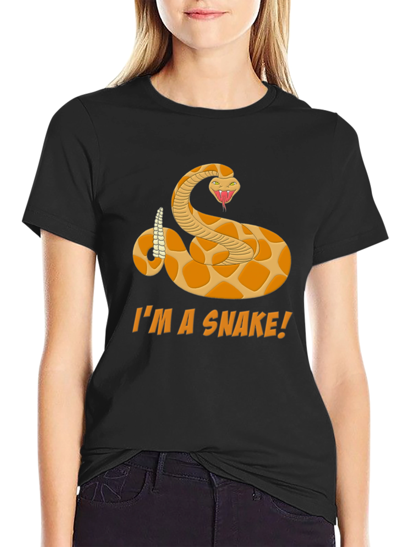 Im a Snake T-Shirt Funny Graphic Tee