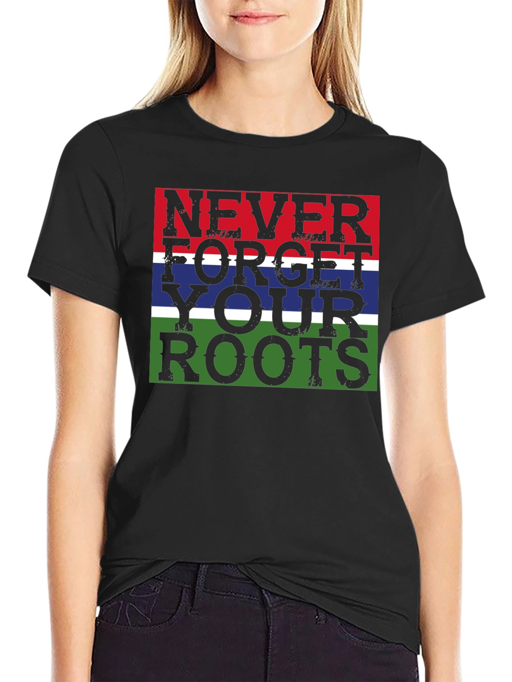 Never Forget Your Roots Graphic T-Shirt