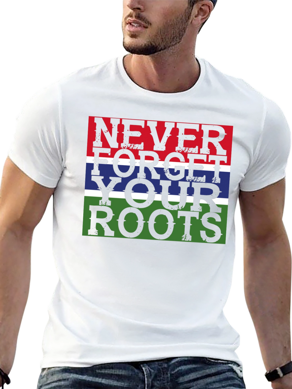 Never Forget Your Roots Graphic T-Shirt
