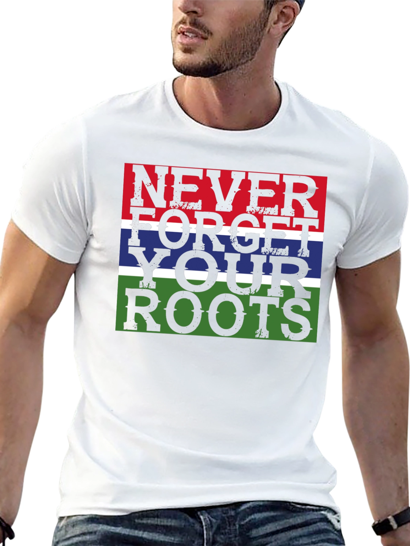 Never Forget Your Roots Graphic T-Shirt