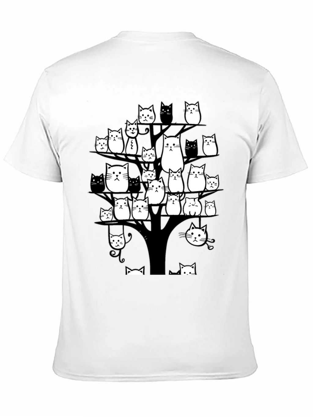 Cats in Tree Graphic Tee