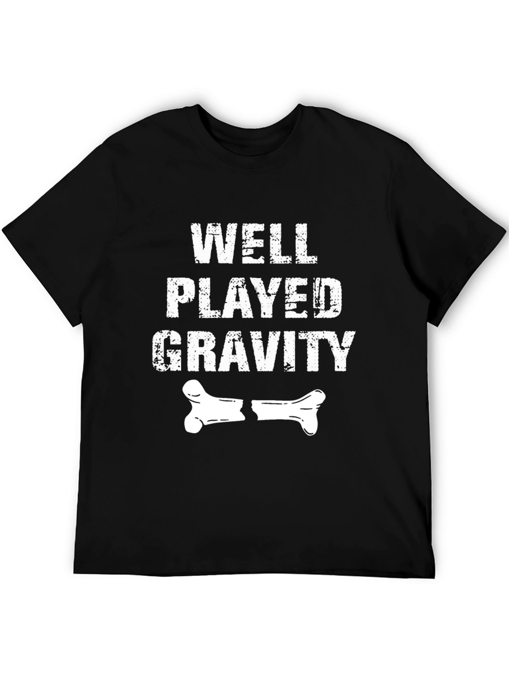 Well Played Gravity Broken Bone Graphic Tee