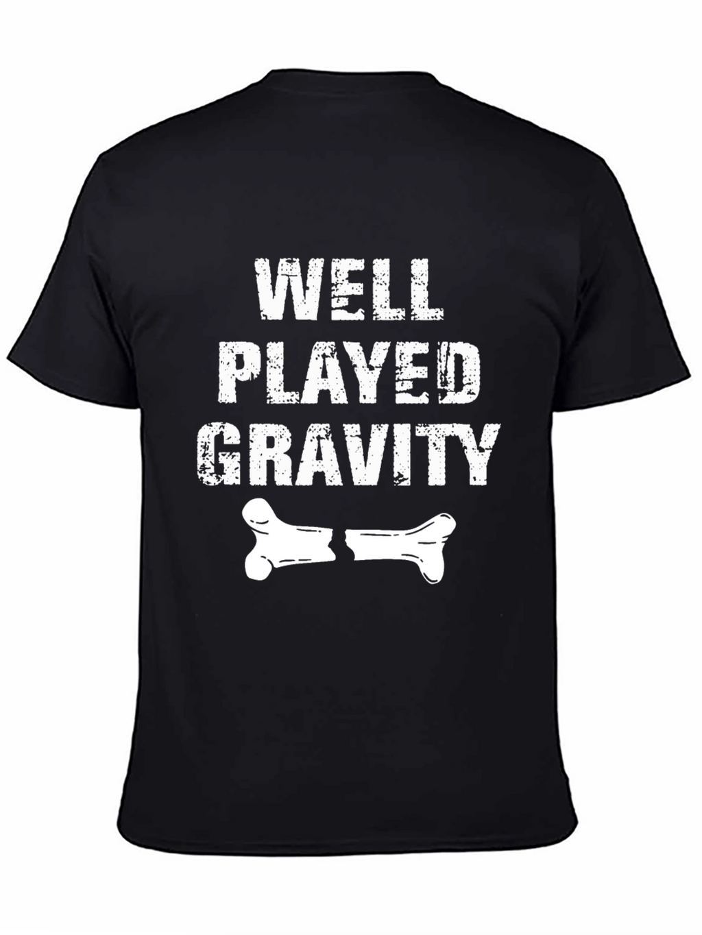 Well Played Gravity Broken Bone Graphic Tee