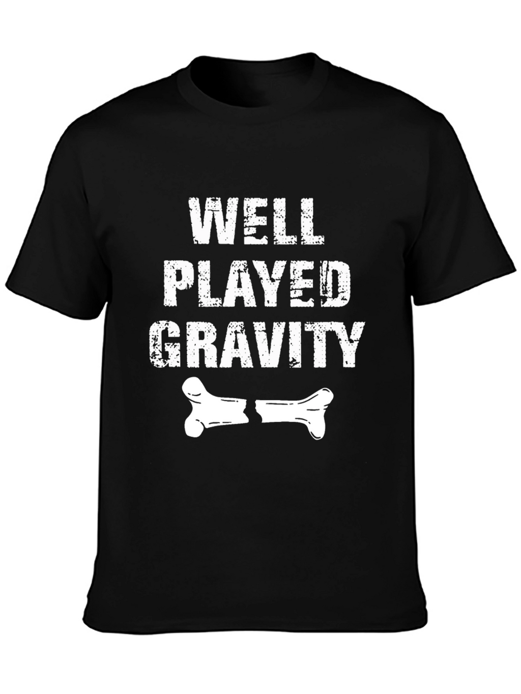 Well Played Gravity Broken Bone Graphic Tee