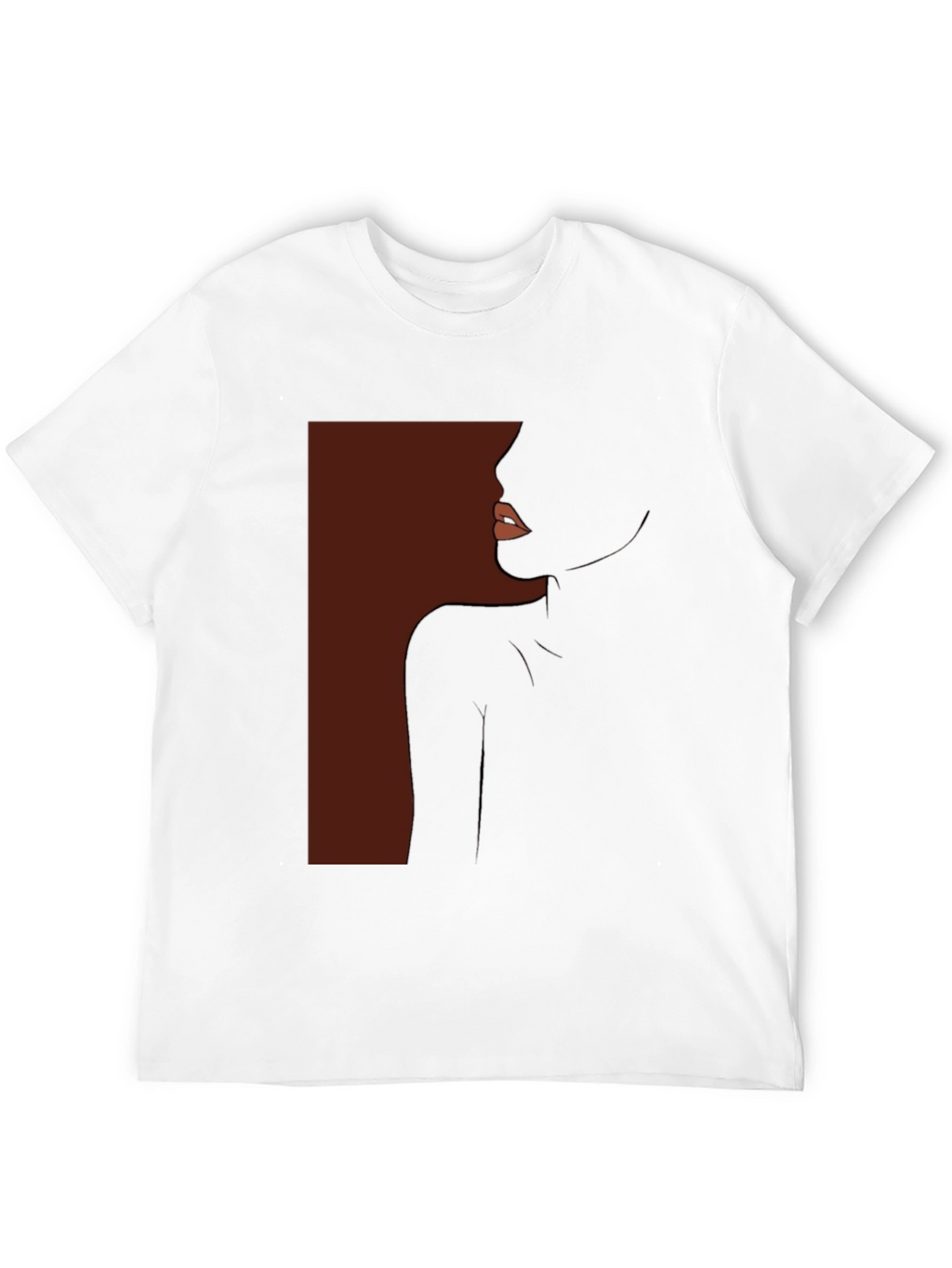 Elegant Silhouette Graphic T-Shirt