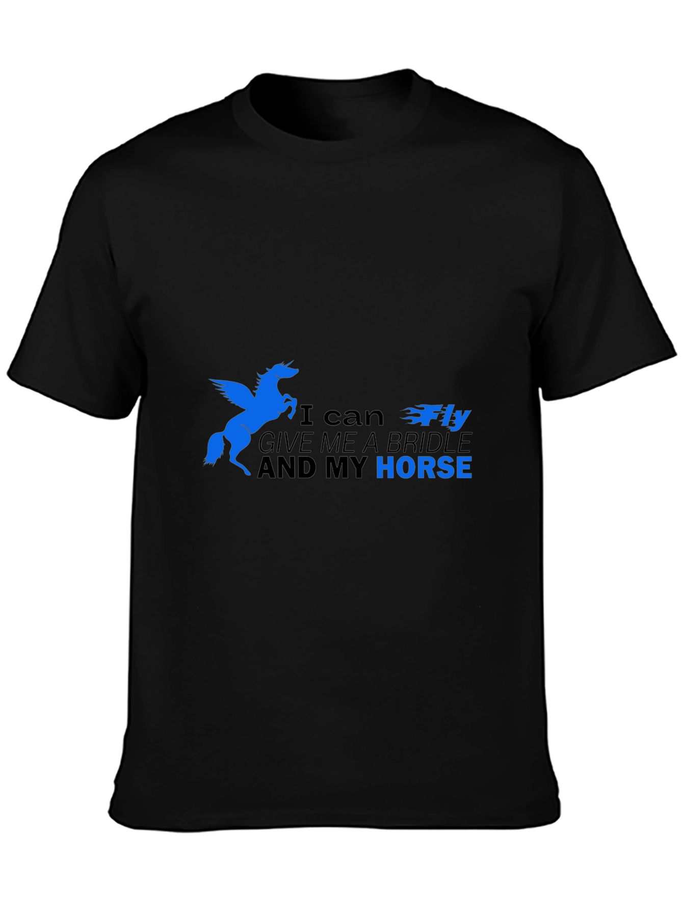 I Can Fly Horse Graphic T-Shirt