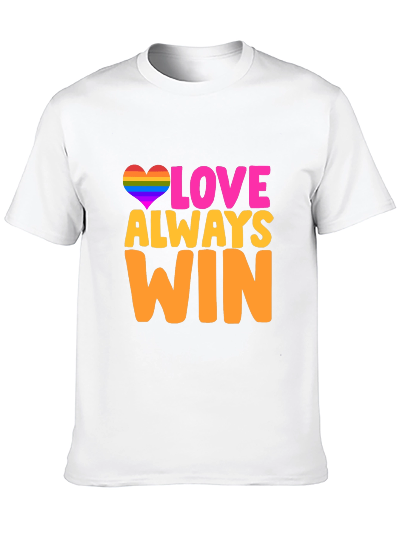 Love Always Wins LGBTQ+ Pride T-Shirt