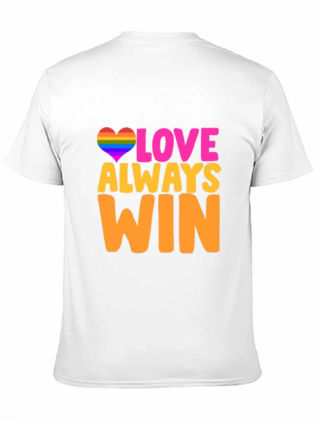 Love Always Wins LGBTQ+ Pride T-Shirt