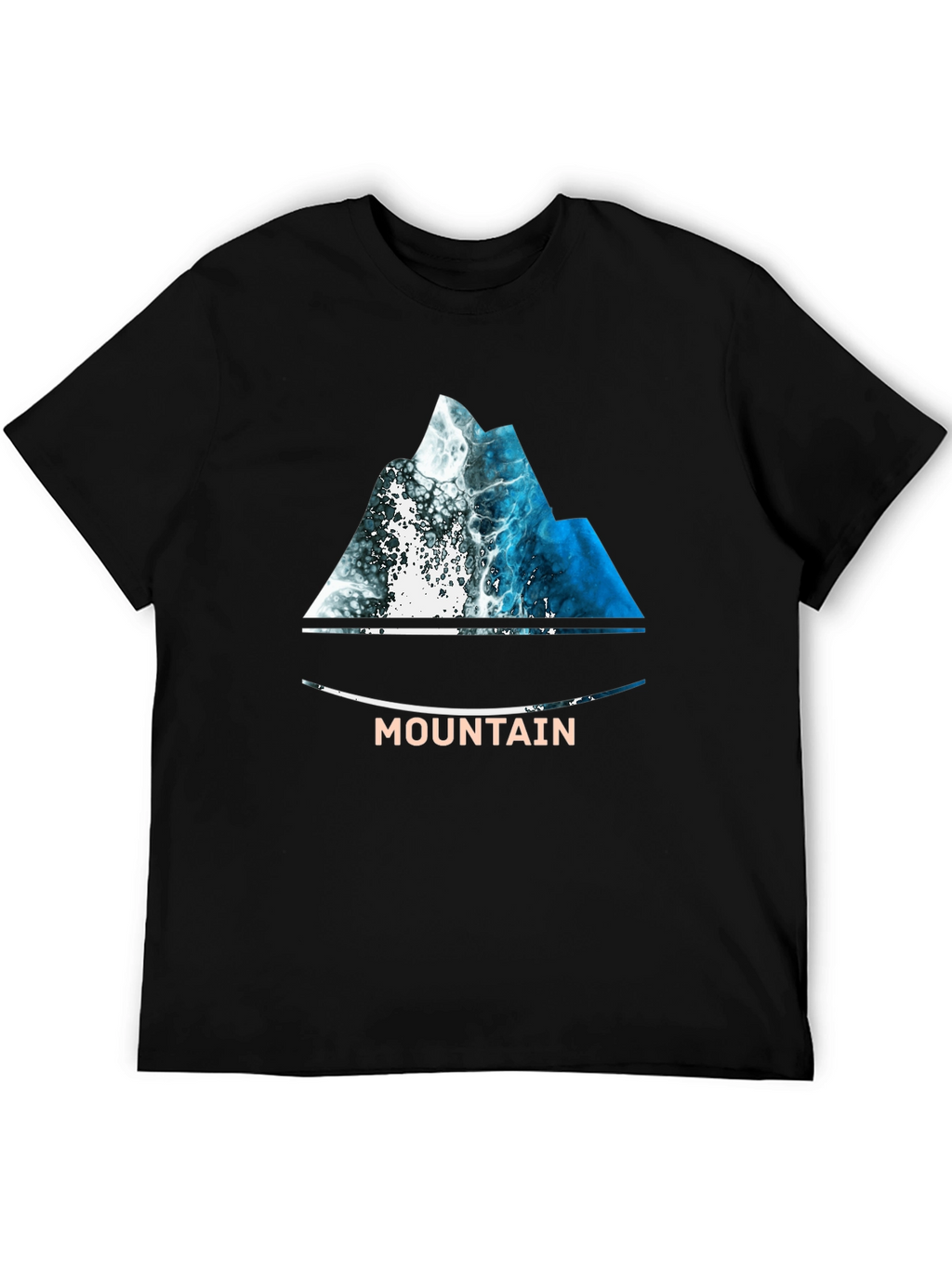 Mountain Wave T-Shirt - Nature Inspired Design