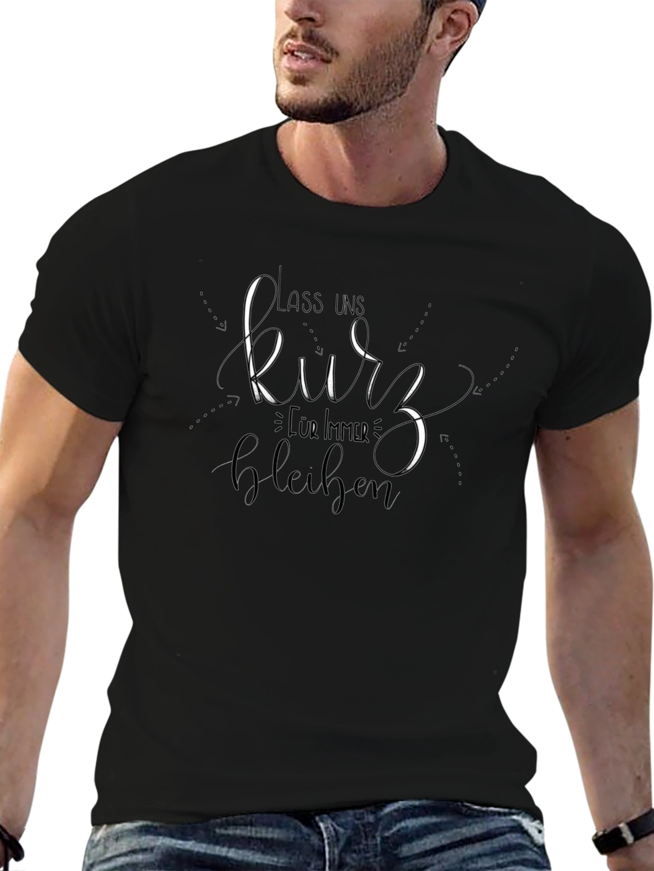 Stay Short Funny T-Shirt