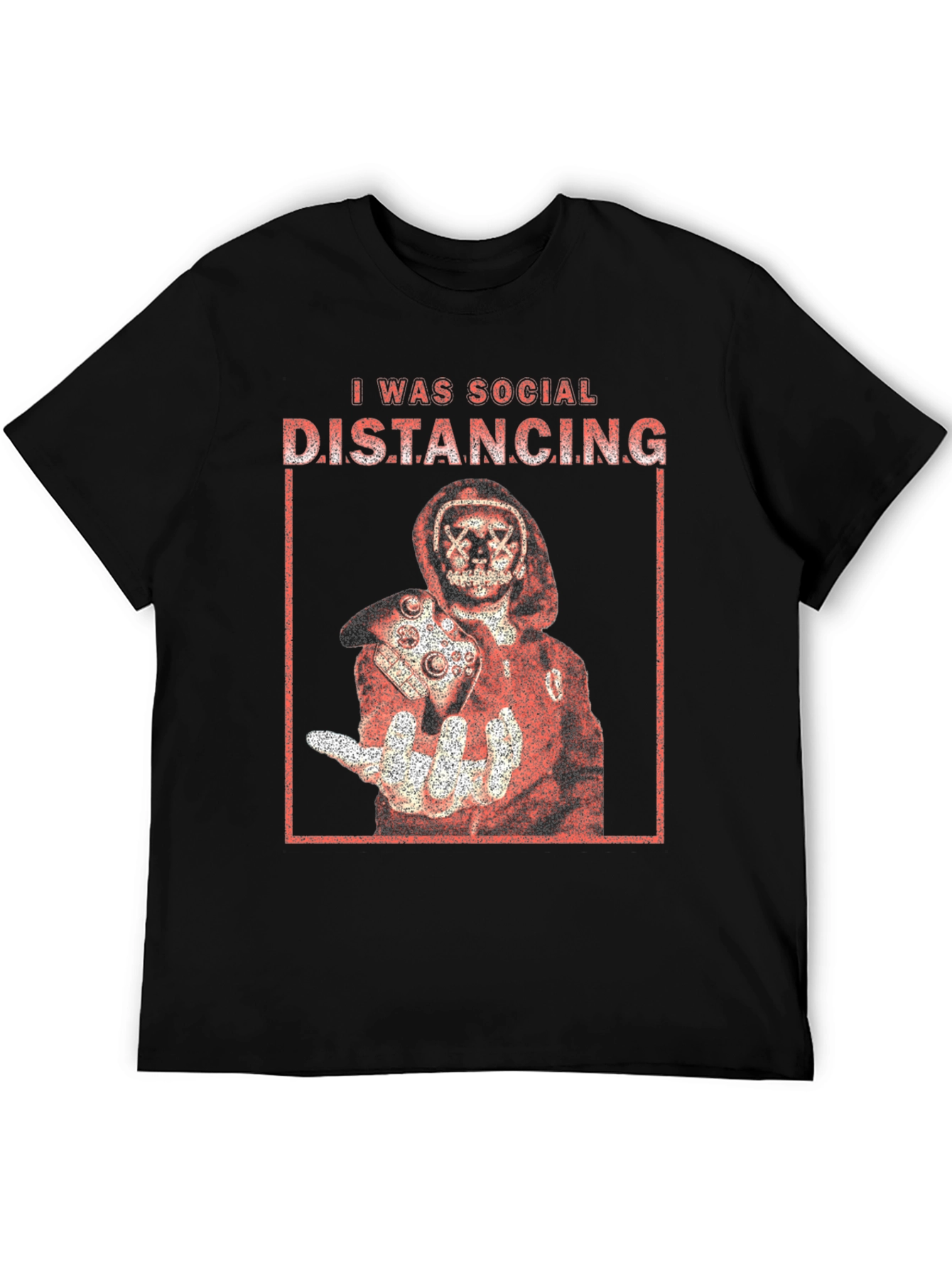 Social Distancing Graphic T-Shirt