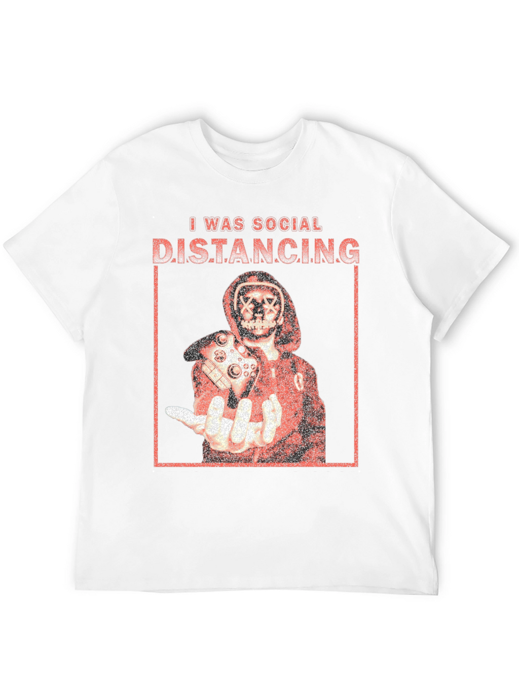 Social Distancing Graphic T-Shirt