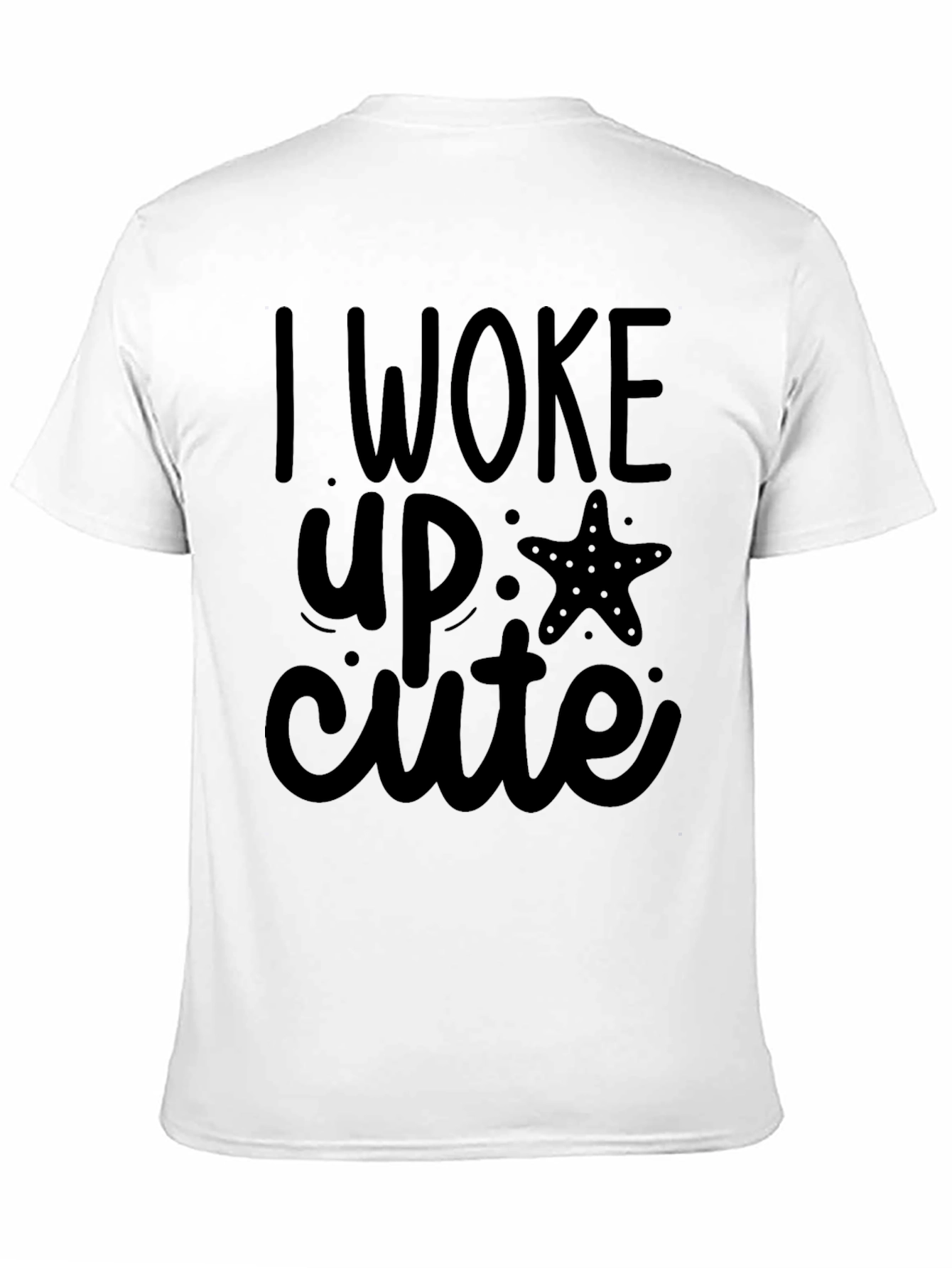 I Woke Up Cute Graphic Tee