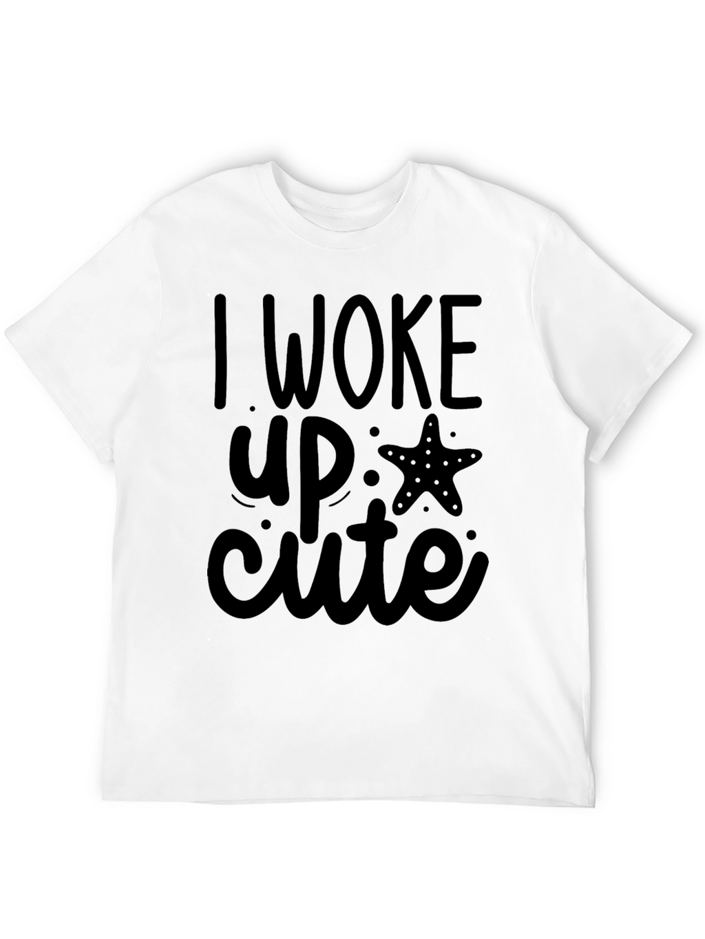 I Woke Up Cute Graphic Tee