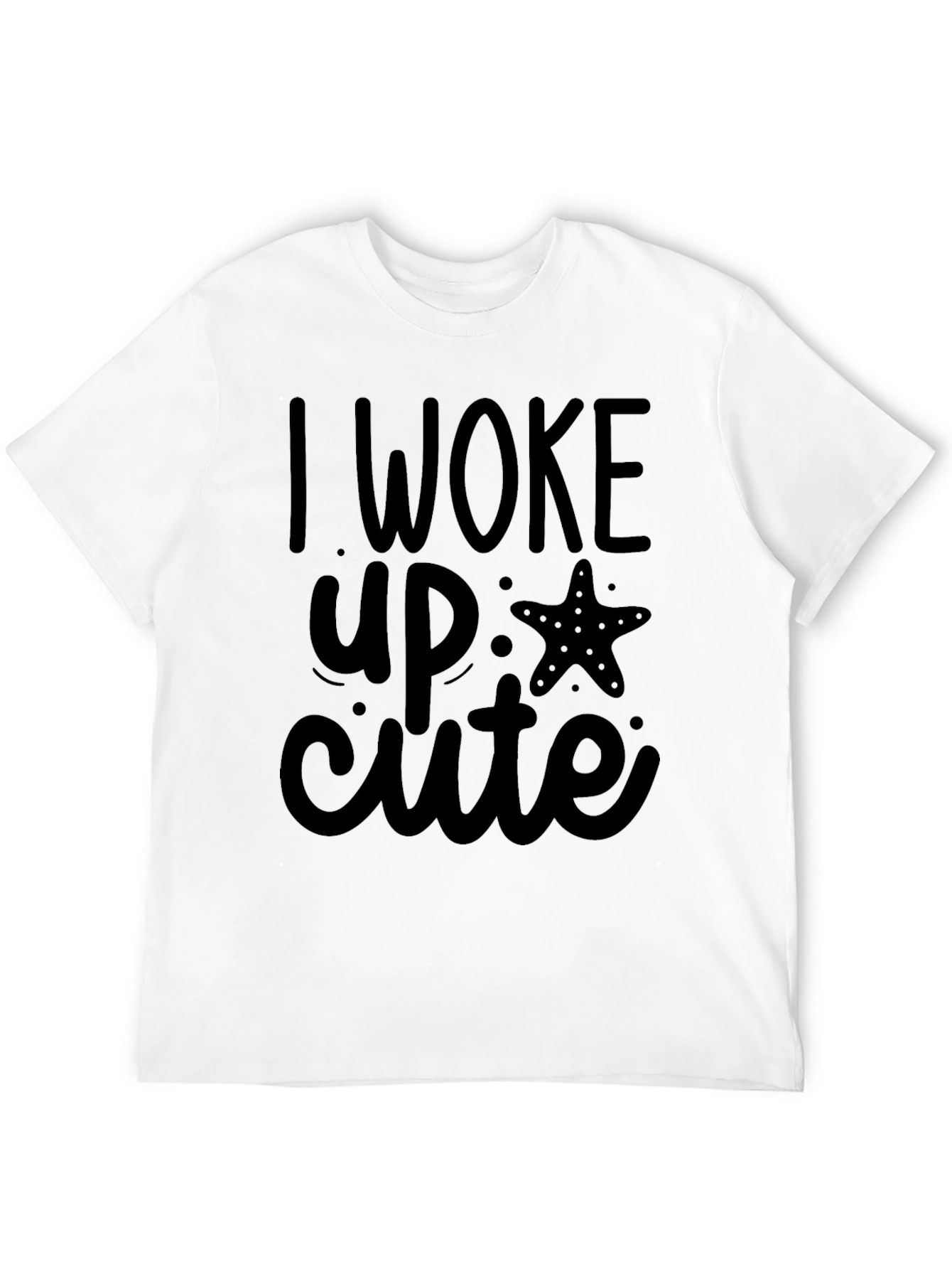 I Woke Up Cute Graphic Tee