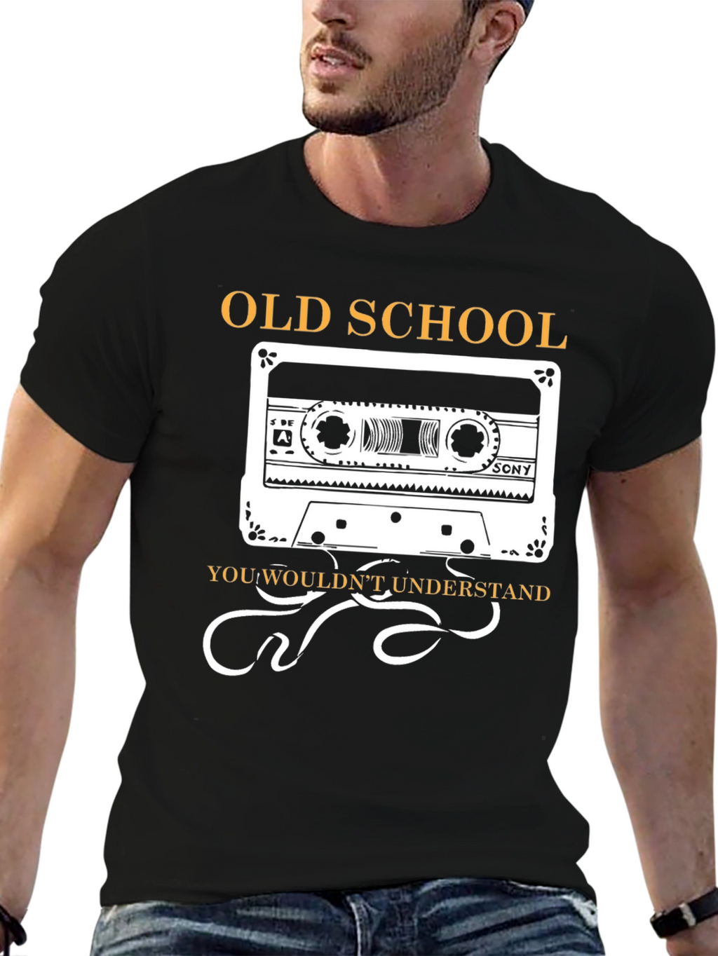 Old School Cassette Tape T-Shirt