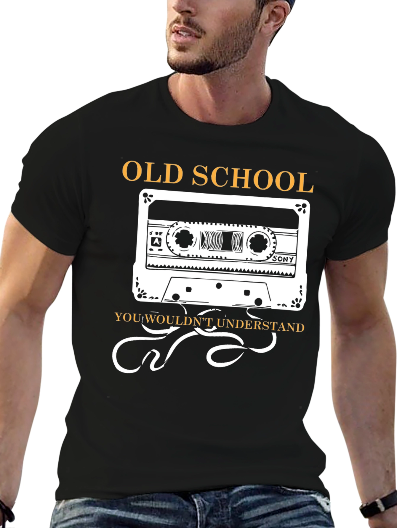 Old School Cassette Tape T-Shirt