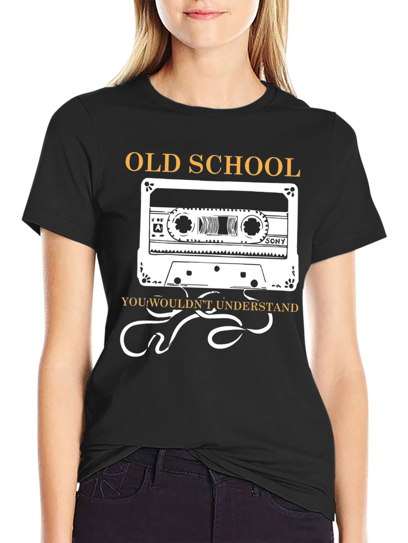 Old School Cassette Tape T-Shirt