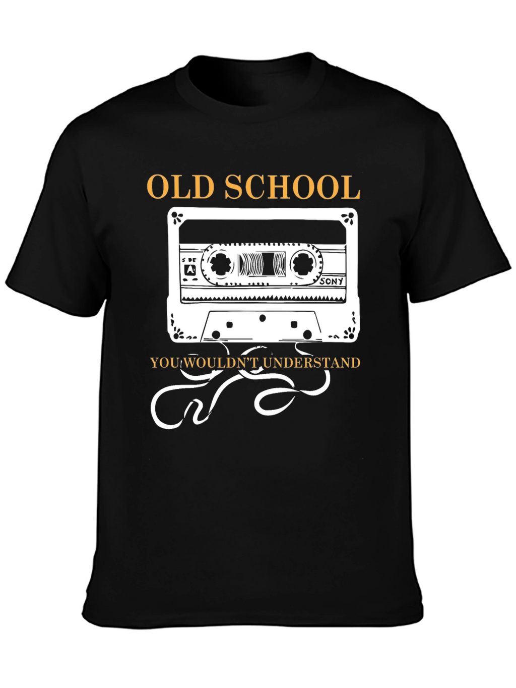 Old School Cassette Tape T-Shirt
