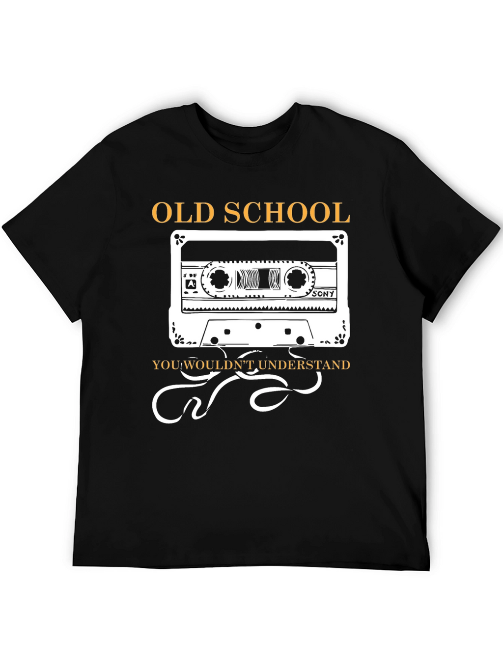 Old School Cassette Tape T-Shirt
