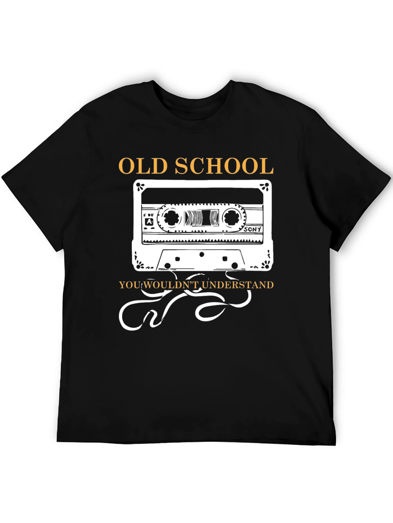 Old School Cassette Tape T-Shirt