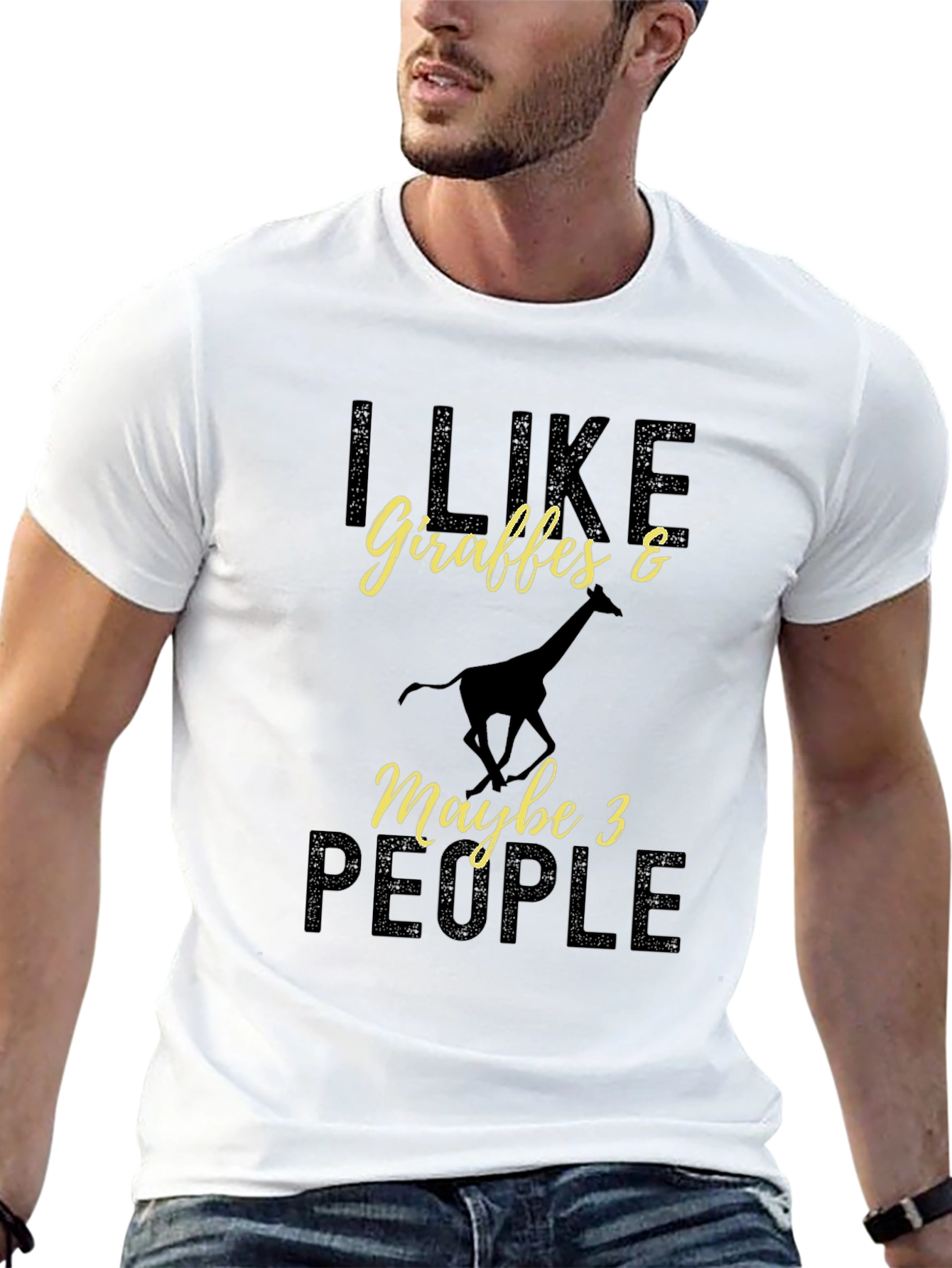 I Like Giraffes Funny Animal Lover T-Shirt