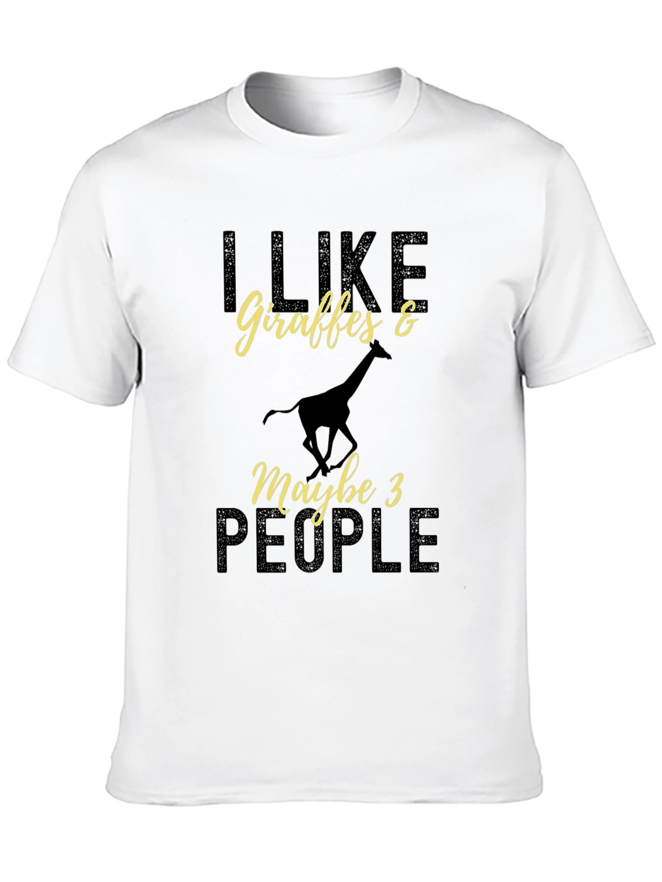 I Like Giraffes Funny Animal Lover T-Shirt